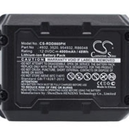 ILC Replacement for Ridgid 130188001 Battery 130188001  BATTERY RIDGID